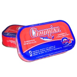 Sardines CHAMPION 125 G